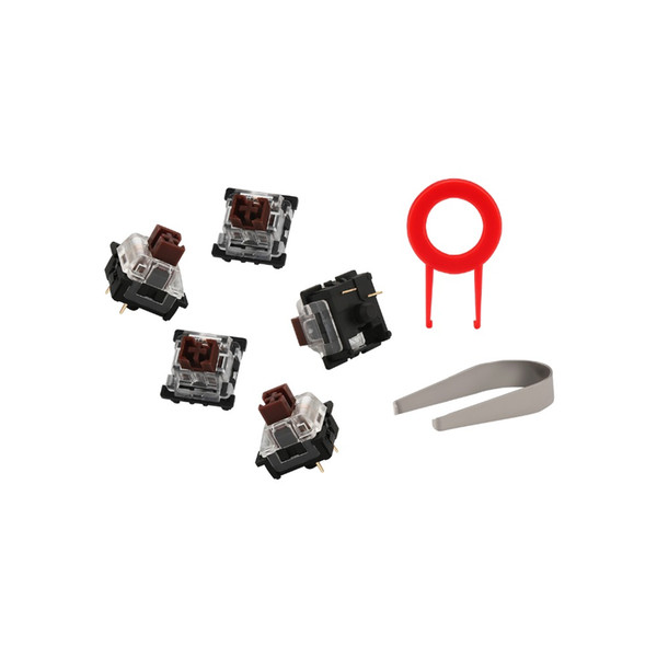 12-pcs Outemu MX Series Keyswitches - Brown Switch For Mechanical Keyboards Switches Replacement and DIY