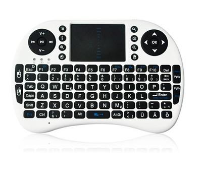 Air Mouse Keyboard Mini Wireless 2.4ghz English Keyboard Remote Control Touchpad Android TV Box MXQ Pro T8 M8S Unique Double Mouse Designs