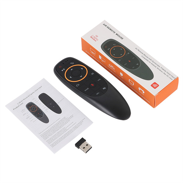 Epro G10s 2.4G Wireless Keyboard with Gyro Sensing Game with Voice Microphone Remote Control Mini Fly Air Mouse