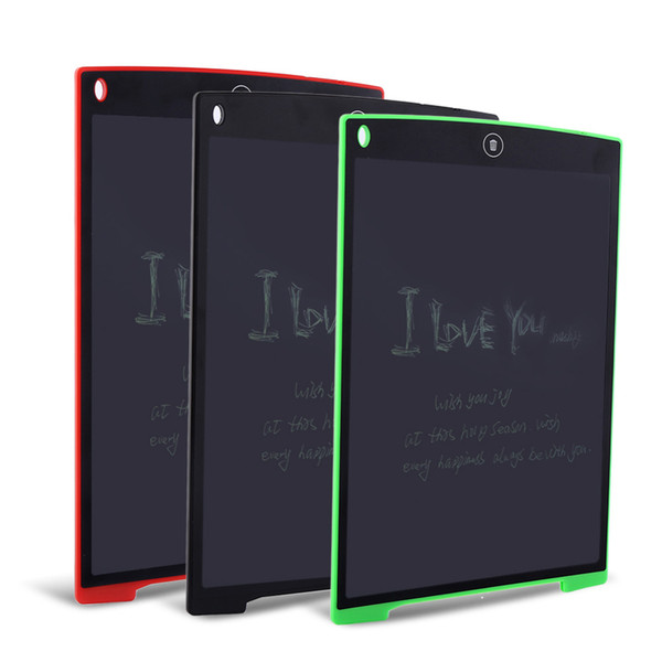 Freeshipping 12 Inch Digital Portable Mini LCD Writing Screen Tablet Drawing Board + Stylus Pen