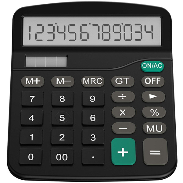 Wholesale 12 digits Calculators Business Calculator Finance Calculators Student Desktop Office Calculators,Large LCD Display