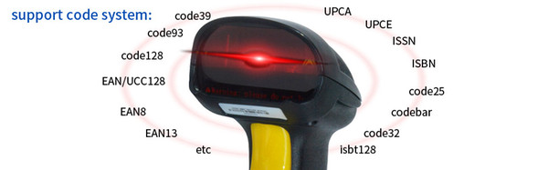 pos machine mate wired laser barcode scanner good price