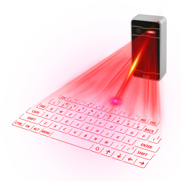 From Future 2IN1 Laser Projection Keyboard/Mouse Virtual Keyboard For Smartphone PC Tablet Laptop Computer English Keyboard