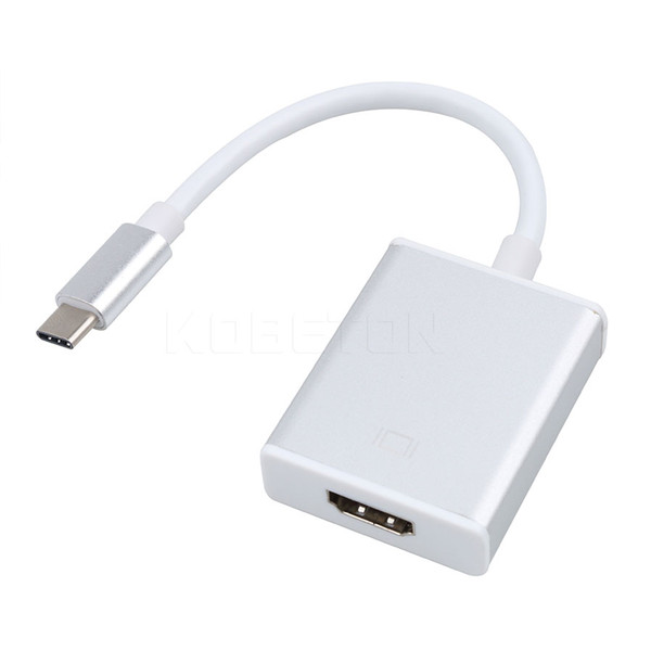 USB 3.1 TYPE-C Male TO HDMI 2K*4K Female Adapter Cable for Apple Charging Port HUB OTG Macbook/Chromebook