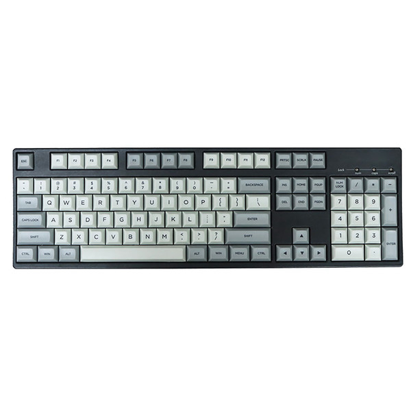 108 Key DSA Profile Dye-sub PBT Keycaps Keycap Set for Mechanical Keyboard Keycap Only Gaming Mechanical Keyboad