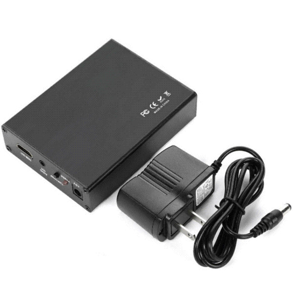 Full HD 1080P SCART to HDMI Scaler Box Video Converter with Scaler adapter Box Cheap converter box hdmi