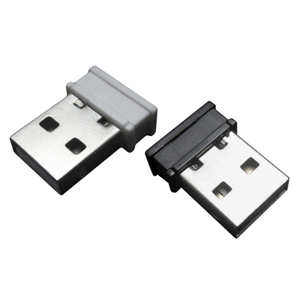 1Pcs 2.4G Wireless Mouse And Keyboard Adapter Wireless USB Receiver Black White Color For Laptop PC Computer