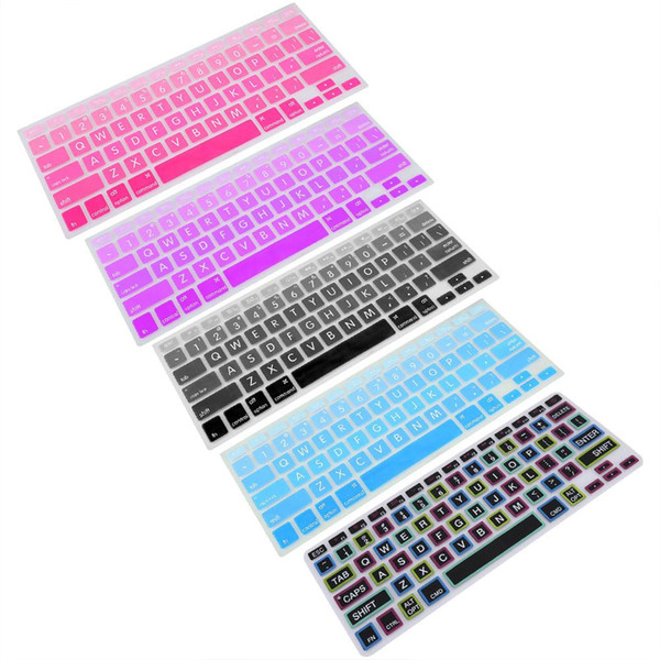 13in Large Characters Silicone Keyboard-Cover-Protector for MacBook Air/Pro/Retina