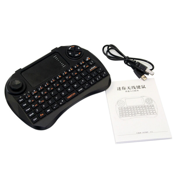 Hot quality VIBOTON-X3 2.4GHz Mini Wireless Keyboard and Remote Controller with Touchpad Handheld Fly Air Mouse for android TV Box mini PC