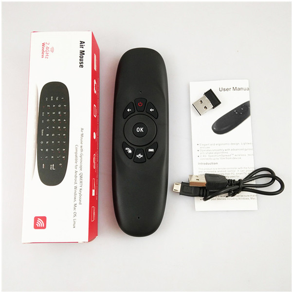 Mini K57 Wireless Keyboard 2.4GHz Air Mouse Remote Control Touchpad For Android TV Box Notebook Tablet Pc PK I8 C120