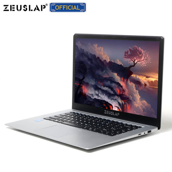 ZEUSLAP 15.6inch Intel Quad Core 4GB RAM+64GB eMMC Windows10 Dual Band Wifi 1920*1080P FHD IPS Netbook Laptop Notebook Computer