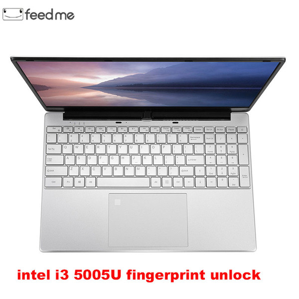 15.6 Inch Laptop Intel i3 8GB Notebook Windows 10 pro 1080P Fingerprint Unlock Full Size Layout Backlit Keyboard for Student
