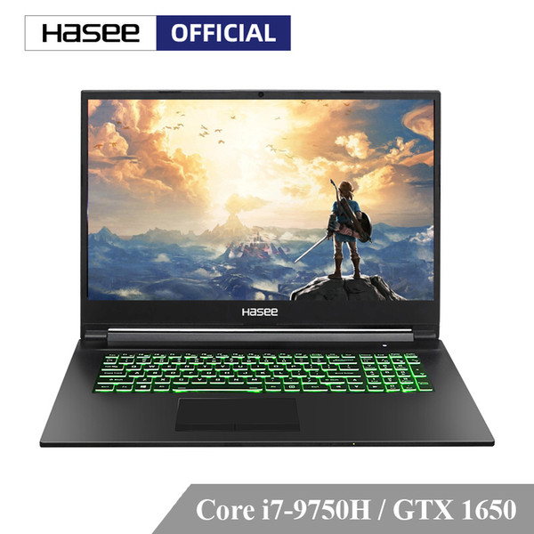 Hasee G7M-CT7NA Laptop for Gaming(Intel i7-9750H+GTX1650 4GGDDR5/8G RAM/512G SSD/DOS/17.3''IPS 72%NTSC)Hasee notebook