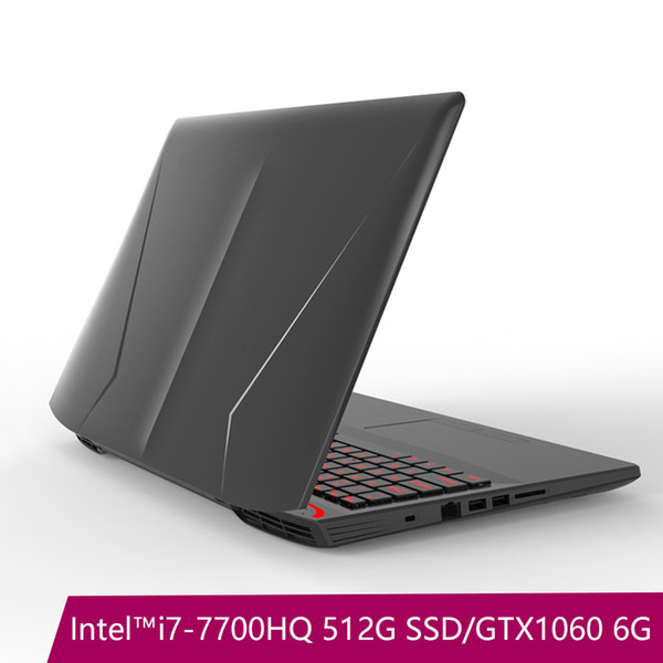 X36 gaming laptop (Intel Core i7-7700HQ + GTX 1060 6G / 8GB RAM / 512G SSD / 15.6'') full-size backlit keyboard efficient cooling Laptop