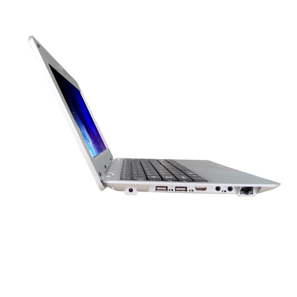 Fashion Laptop A33 1.5GHZ 10Inch Notebook Sliver Color Android laptop HDMI Laptop 10inch Dual core 1GB RAM 8 GB ROM Wi-fi Mini Netbook