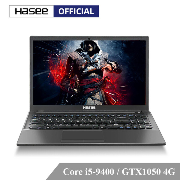 Hasee K670E-G6A5 Laptop for Gaming(Intel 9Gen i5-9400+GTX1050 /8G RAM/512G SSD/DOS/15.6''IPS)Hasee Desktop-grade notebook