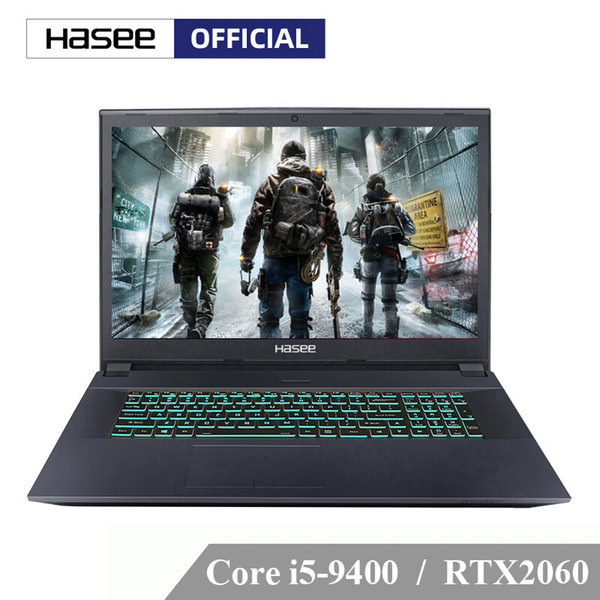 Hasee GX8-CT5DH Laptop for Gaming (Intel Core I5-9400+RTX 2060/8GB RAM/256G SSD+1T HDD/17.3'' 120Hz 94%NTSC)GOD OF WAR