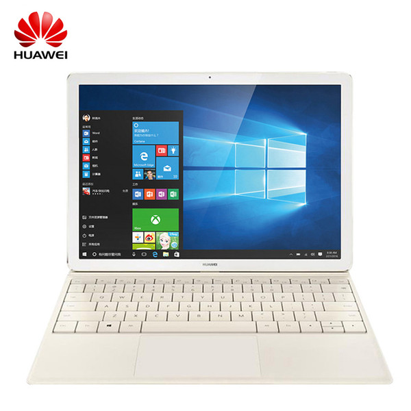 12.0 inch Huawei MateBook Intel Core M3 CPU Windows 10 Mini Notebook 4GB RAM 128GB SSD 2160x1440 IPS HD 5.0MP Camera Fingerprint