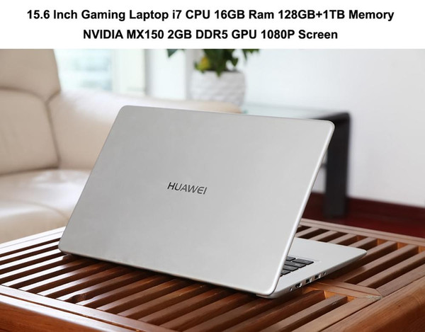 15.6 Inch Senior Laptop HUAWEI MateBook D With i7 CPU 8GB Ram 1TB SSD +HDD Dual Channel Memory NVIDIA Dedicated GPU Matte Screen