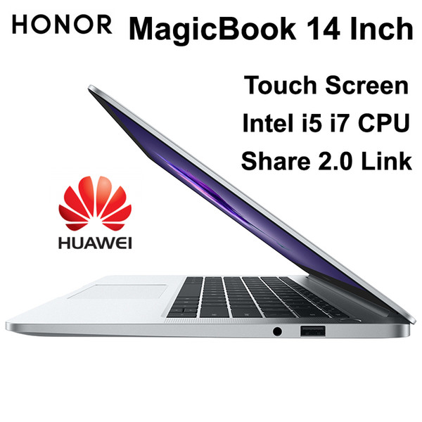 HUAWEI HONOR MagicBook Touch Screen Laptop 14 Inch With 8th Intel i7 i5 i3 8GB Ram 512GB SSD 1080P Display Magic Link Share2.0