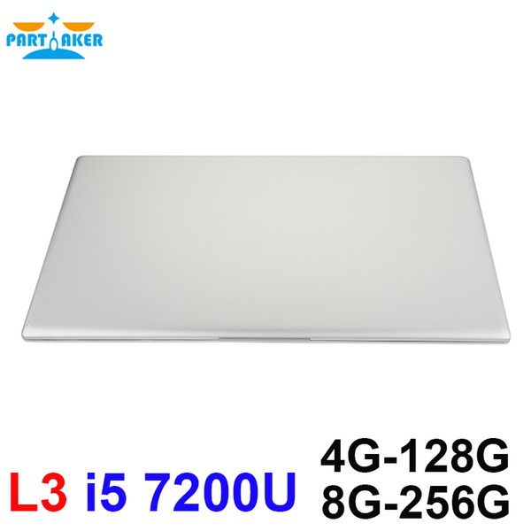 Partaker L3 Laptops Computer I5 7200U 15.6 inch Windows10 1920*1080 DDR4 4GB RAM 128GB M.2 SSD dual-core Notebook PC BT4.0