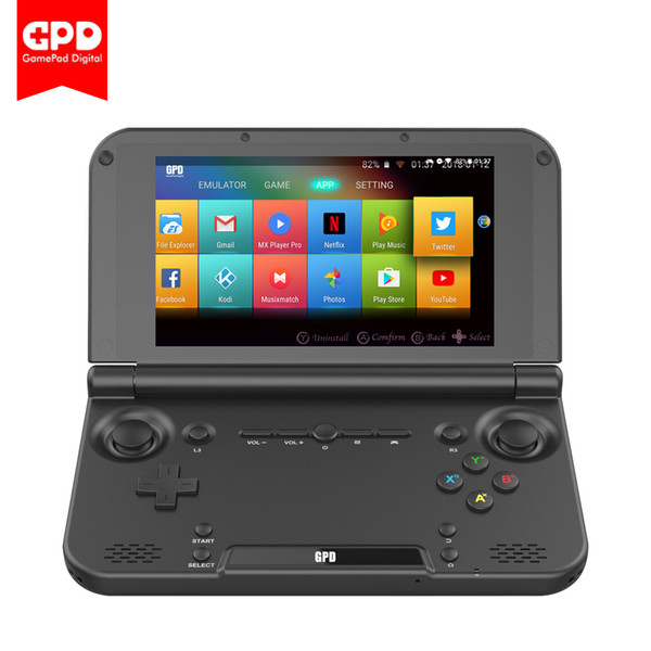 New Original GPD XD Plus 5.5 Inch 4 GB/32 GB Android 7.0 CPU MT8176 Hexa-core Handheld Game Console Laptop ( Black )