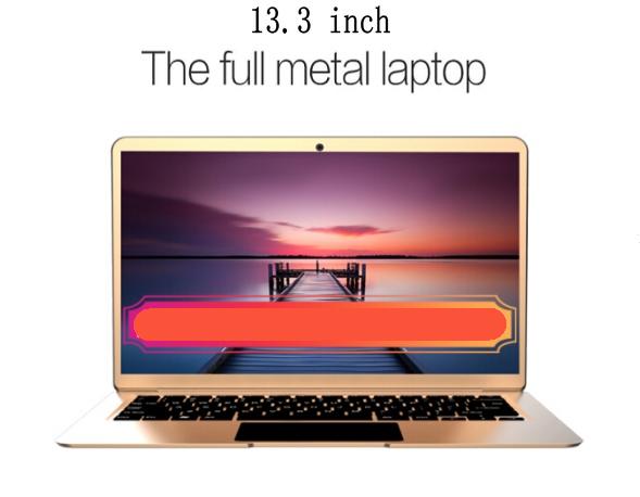 13.3 inch Full Metal laptop 1920x1080 FHD Intel Apollo Lake quad core N3450 2.2 GHz 6GB RAM 64GB/128GB/192GB/320GB SSD TBOOK AIR 2 Ultrabook