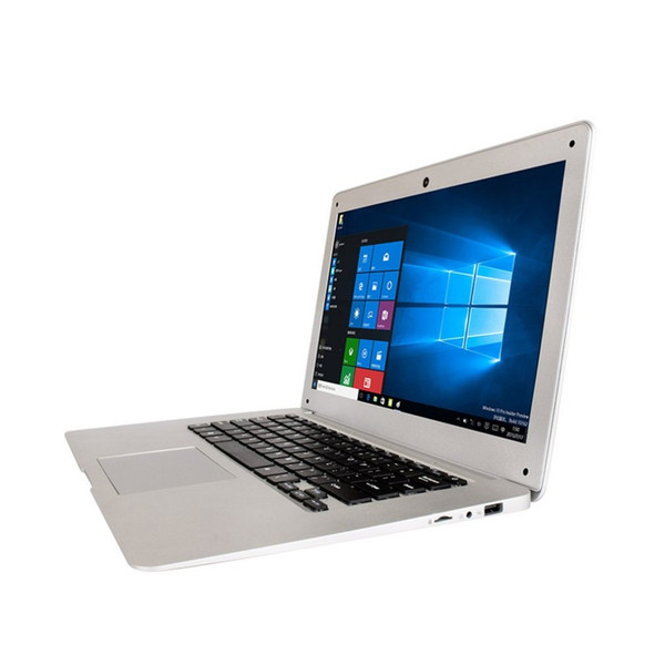 Ultrathin Laptop 14.1 Inch Windows 10 Notebook 1920x1080 FHD Intel Cherry Trail Quad Core 4GB+64GB Computer