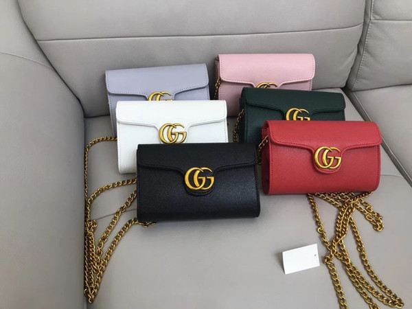 New 2019 Women Shoulder Bags Handbags Famous Luxury Brands Designer Shoulder Bag Ladies Clutch Purses And Handbags