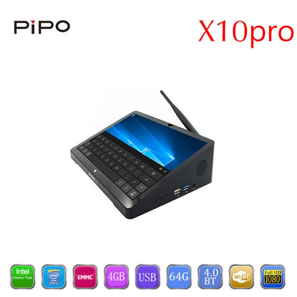 PIPO X10pro TV Box + 10.8 inch IPS Tablet PC Windows 10 / Andriod 5.1 Intel Cherrytrail Z8350 WiFi Bluetooth HDMI