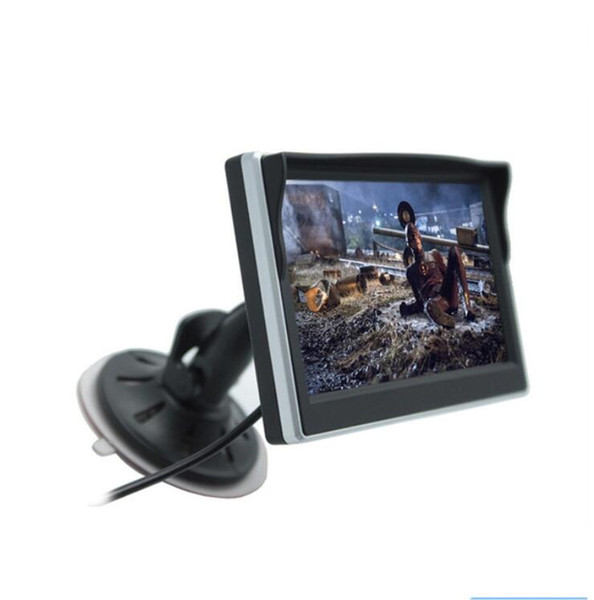 5 Inch Car monitor TFT LCD Screen HD Digital Color Car Rear View Monitor Support VCD / DVD / GPS / Camera