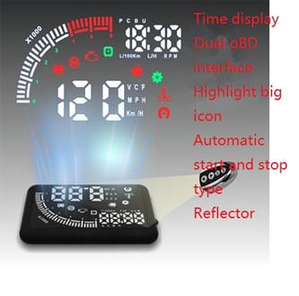 5.5 inch HUD with remote control head-up display