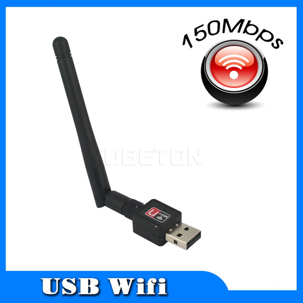 Mini PC wifi adapter 150M USB WiFi antenna Wireless Computer Network Card 802.11n/g/b LAN with Antenna