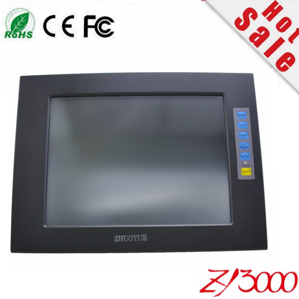 factory wholesale 10.4 inch 4:3 1024*768 aluminum alloy case touch screen open frame industrial monitor have waterproof dust