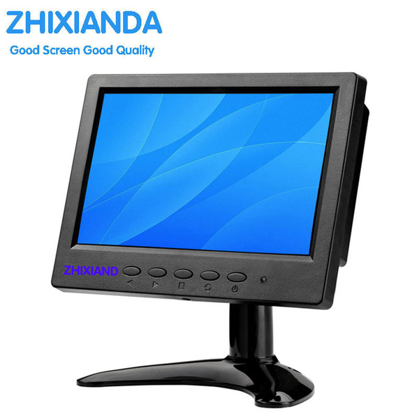 7 Inch BNC monitor Small LCD Monitor/HDMI Lcd Monitor Portable With AV/BNC/VGA/HDMI/USB interface