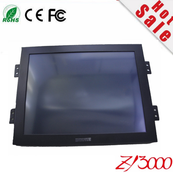 new factory wholesale 10.4 inch 4:3 800*600 metal case touch screen monitor for machine waterproof dust monitor