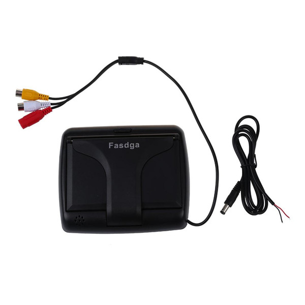 Foldable 4.3Inch Color LCD TFT Reverse Rear view Monitor for Car Back Up Camera