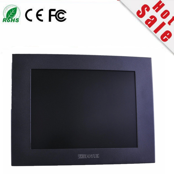 new strong 12 inch 4:3 1024*768 metal case touch screen industrial monitor waterproof display