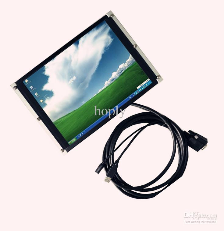 10.4 Inch HL-1042 Open Frame Desktop/Headrest VGA Monitor with Touch Screen,Industrial pc Monitor pos display