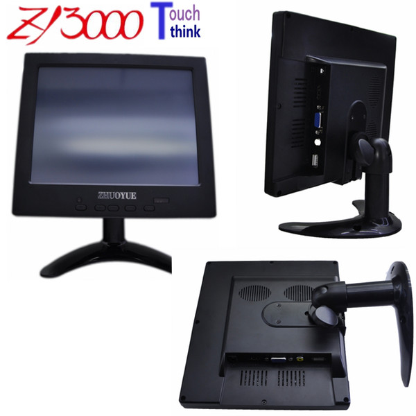 fast sent 7 INCH TFT LED +TOUCH SCREEN+ HDMI VGA AV input 800*480 USB control touch screen Display small Monitor