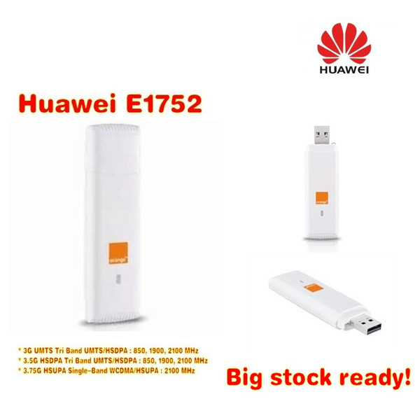 Unlocked Huawei E1752 3g Hsdpa USB Wireless Modem Dongle 7.2mbps Network Card