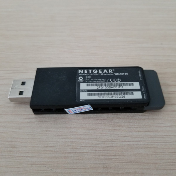 WNA3100 N-300 USB Wireless Network Card Wifi Receives AP Transmit Support Win10