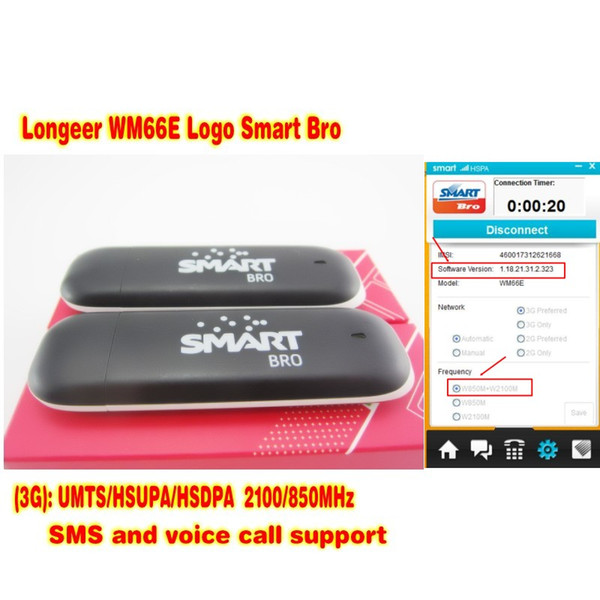 Unlocked Longcheer WM66E 3G HSPA+ 850/2100 Wireless USB Modem Voice function