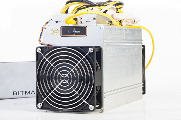 100% Original New Antminer L3++ 504MH/s ASIC Litecoin Miner L3 PLUS LTC Miner Free Shipping DHL