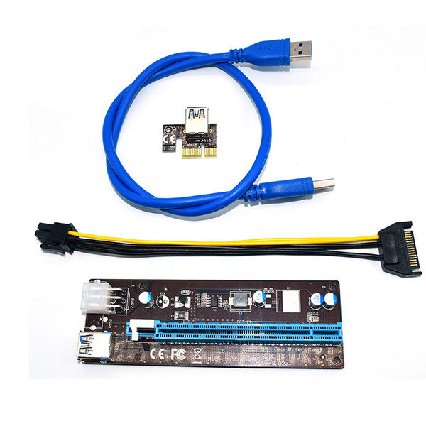 006C PCI-E 1x-16x Transfer Card Cord 3.0 PCIE Riser Cable pci express VER006C