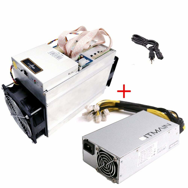 Bitmain Antminer T9+ 10.5TH/s @ .097W/GH 16nm ASIC Bitcoin Miner Include Bitmain APW7 PSU and Power Cord (T9+ +PSU)