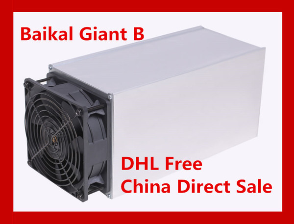 (China Direct Sale)The newest miner Baikal Giant B 40-160 GH/s algorithms: Blake256R14/Blake256R8/Blake2B/Lbry/Pascal high profit low consum