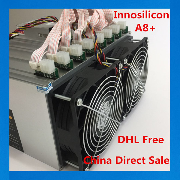 (China Direct Sale)The newest miner Innosilicon A8+ A8 plus 240K/S power consumption 480w 5.99kg weight