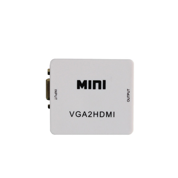 VGA2HDMI converter with audio mini VGA to hdmi hd video switching machine