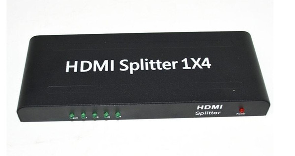 Rushed Direct Selling 1 Ports 1920 X 1080 1080p Hdmi Splitter 1.4 1 In 4 Out Distribution Amplifier Port Support 3d